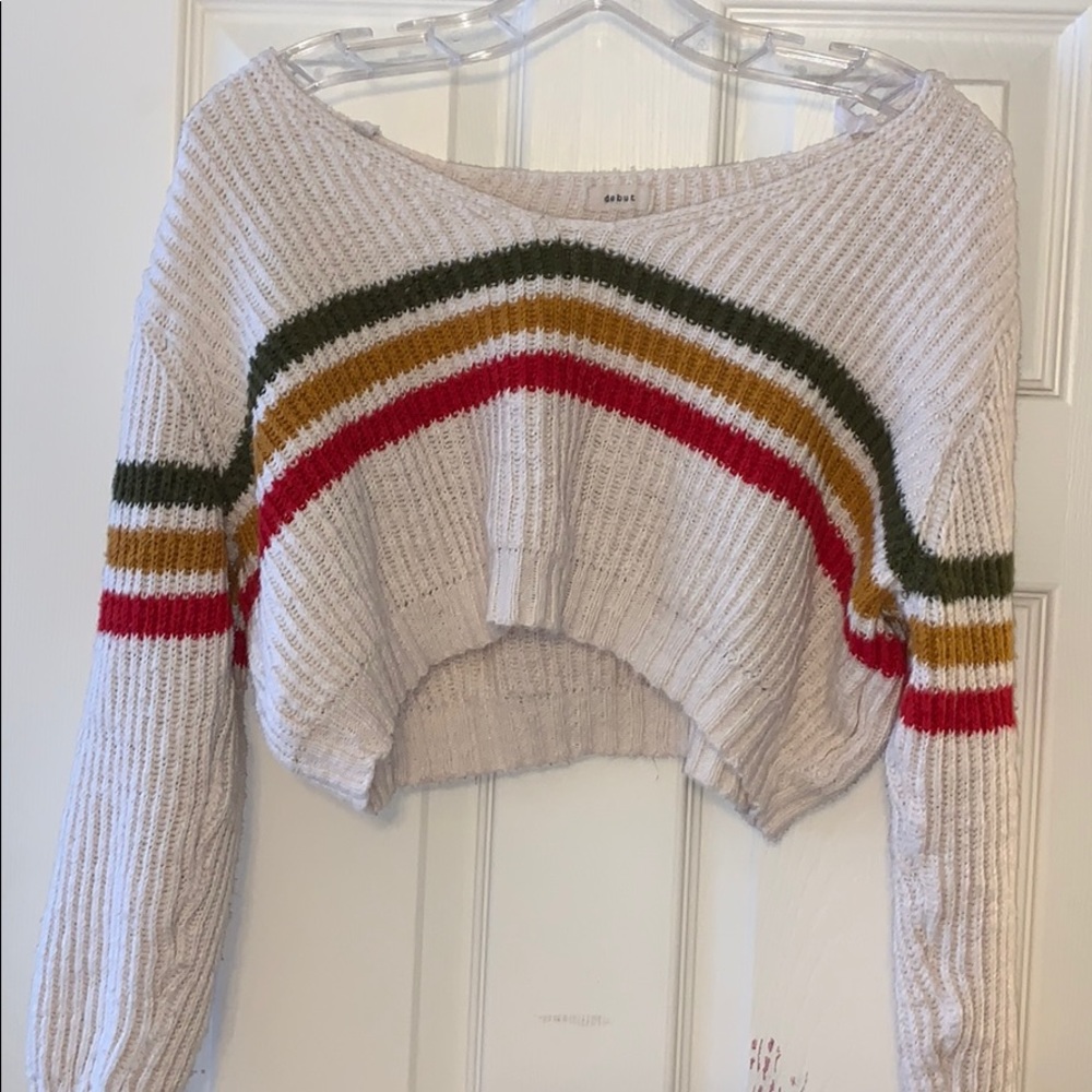 cropped sweater